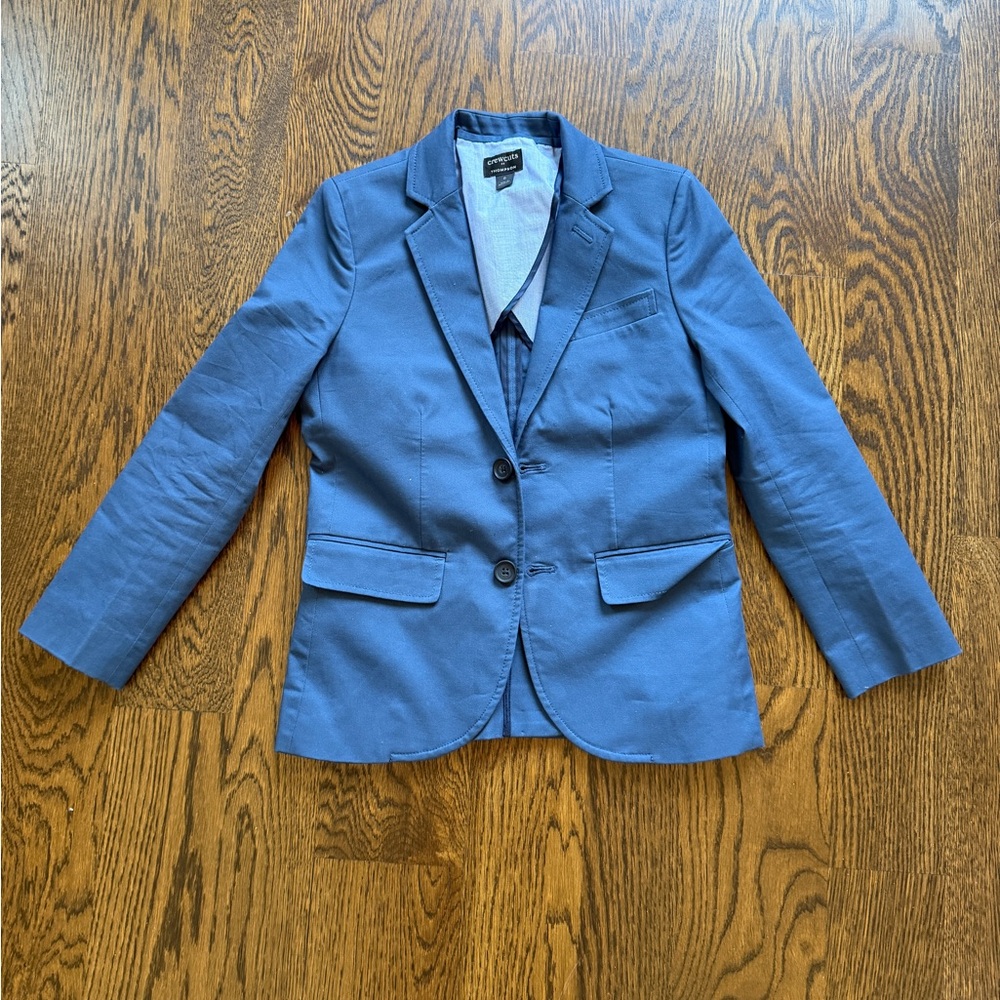 Crewcuts boys Thompson suit jacket in flex chino size 8